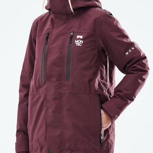 Montec Fawk Women's Ski Jacket - Burgundy